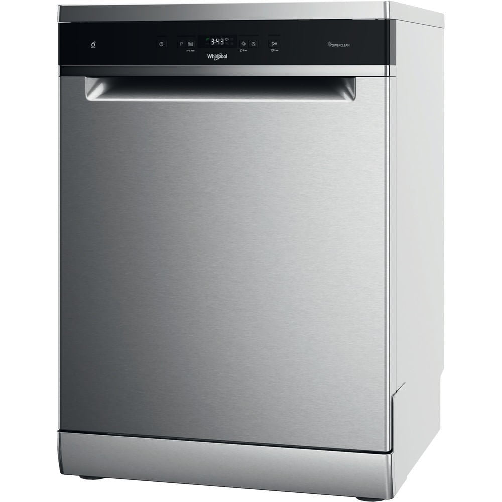 Whirlpool WFC 3C26 PF X Lavastoviglie a libera installazione cm. 60 - 14 coperti - inox