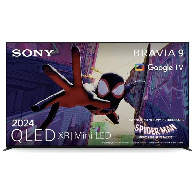 Sony TV QLED 75 pollici Bravia 9 4K HDR Smart TV WIFI HDR10 Nera con qualità d'immagine straordinaria e funzionalità avanzate