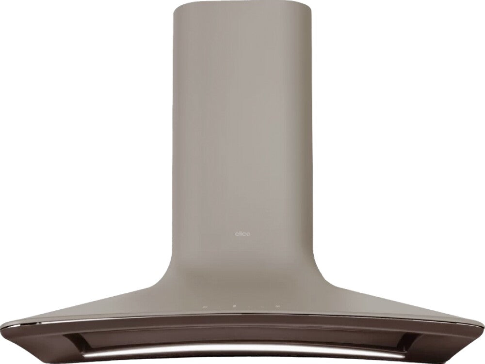 Elica SWEET TAUPE/A/85 + CAM Cappa parete cm. 85 - taupe - estensione camino inclusa