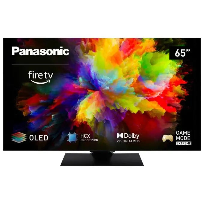 Panasonic TV-65Z80AEZ Smart TV 65 Pollici 4K Ultra HD Display OLED Sistema Fire TV HDR10 Wi-Fi Classe F colore Nero